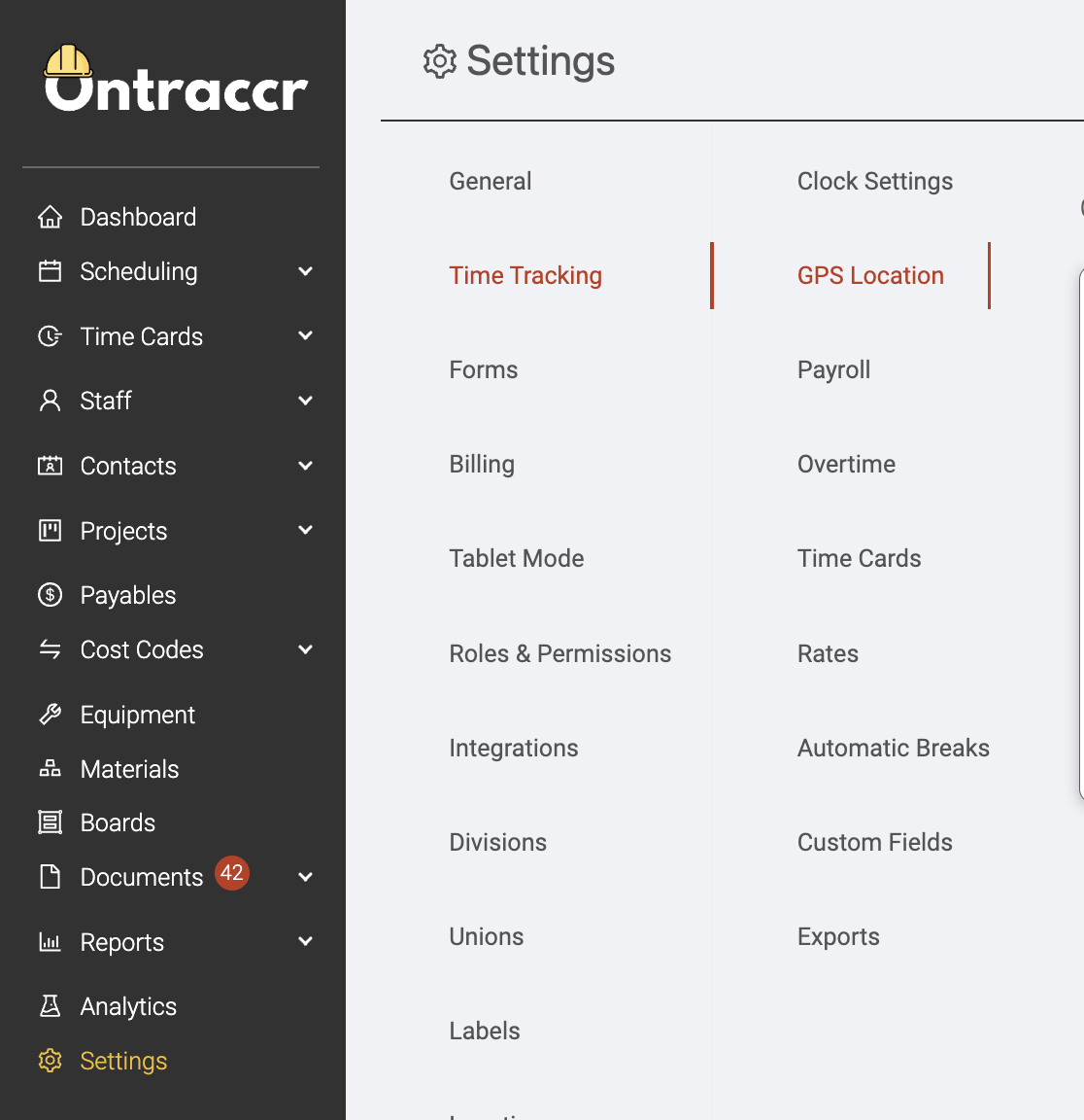 Geofencing and location data - Ontraccr Help Center