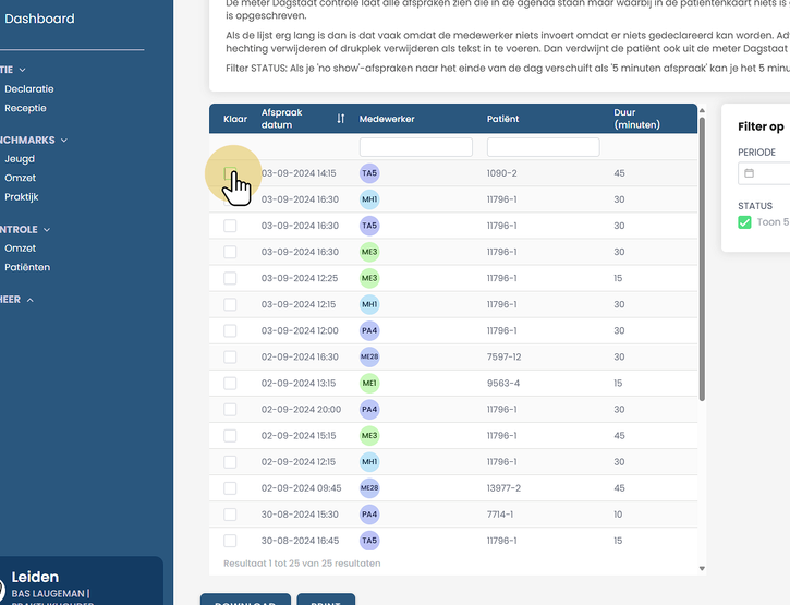 Checkboxen