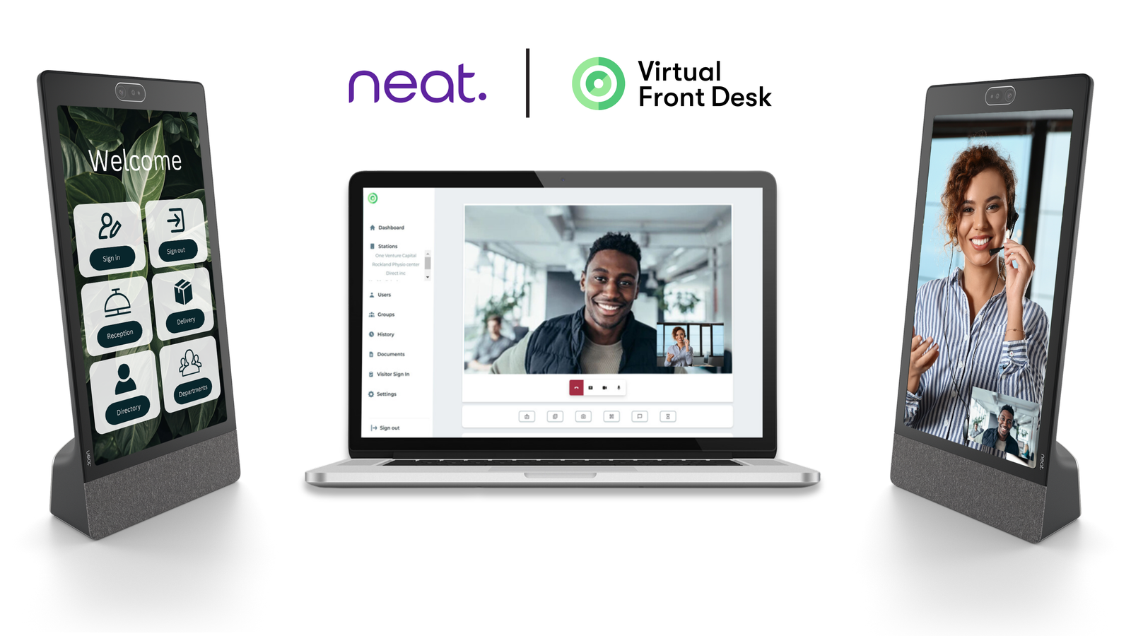 Virtual Front Desk on a Neat Frame