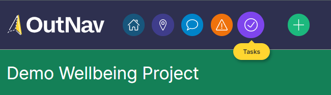 Tasks and notifications - OutNav Help Centre
