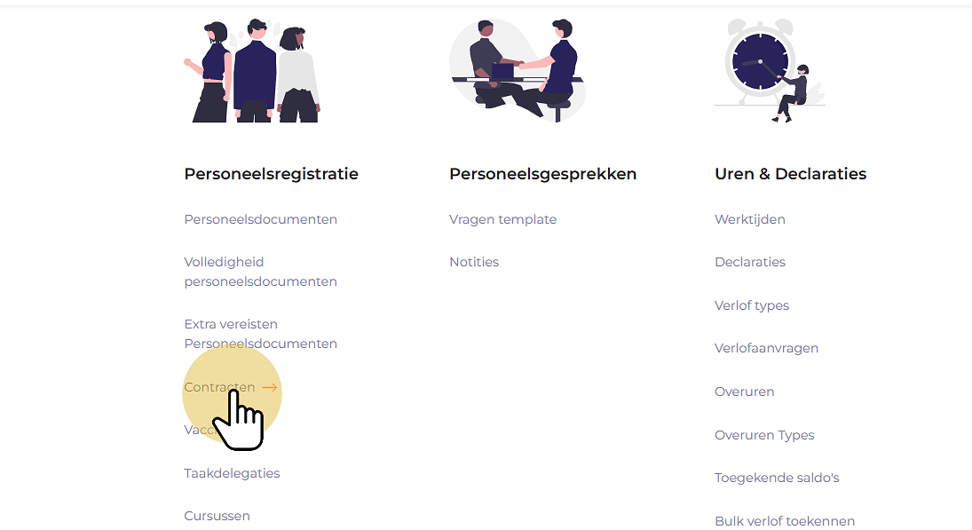 Contracten beheren