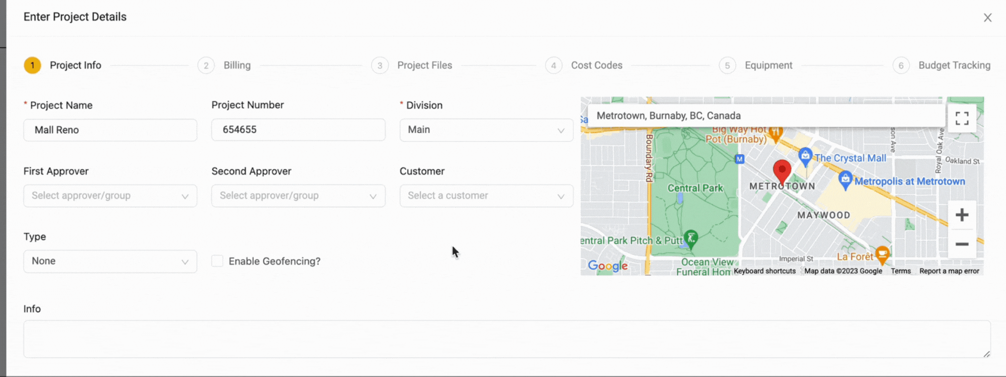 Geofencing and location data - Ontraccr Help Center