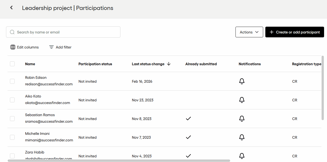 How to invite someone to complete the SuccessFinder assessment ...