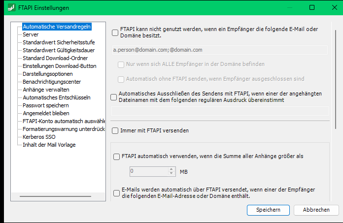 Automatische Versandregeln – Ausschlussregeln und Versandoptionen