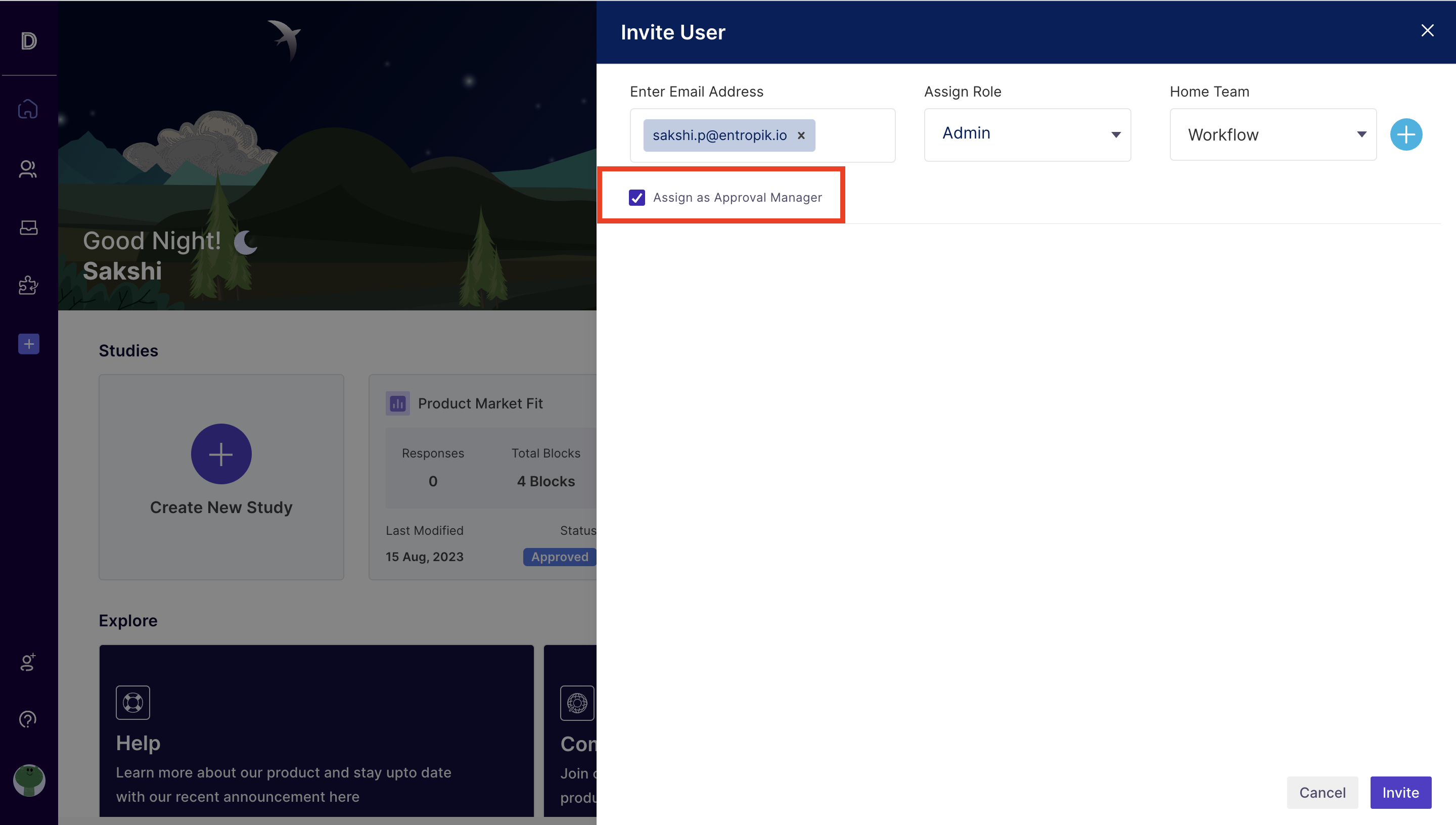 How to add Approval Manager? - Hi, how can we help?