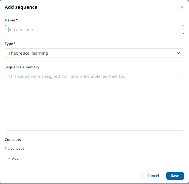 How to add a sequence? - Help Center