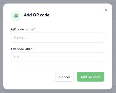 Adding a QR code