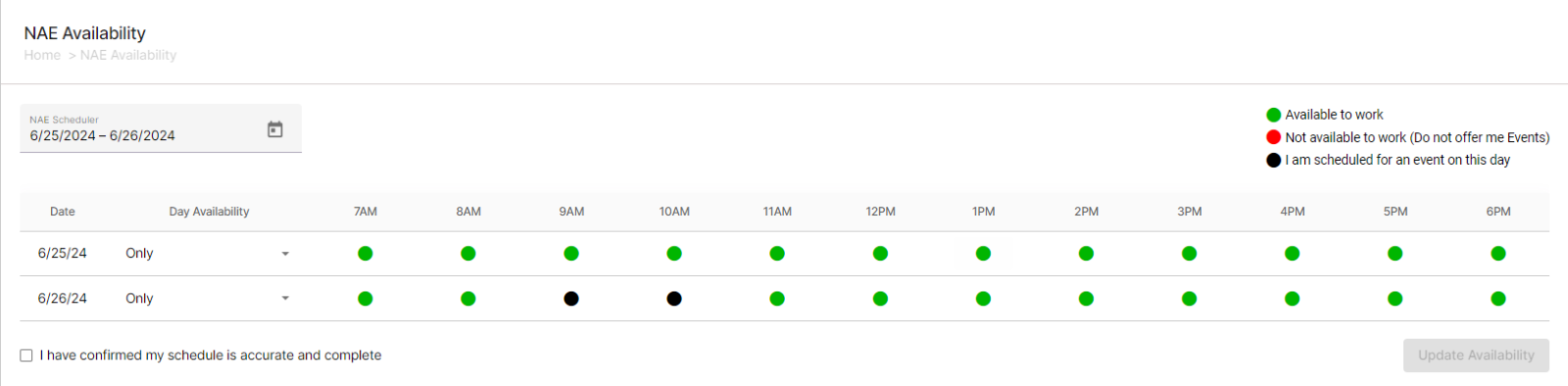 A group of green and black dots

Description automatically generated