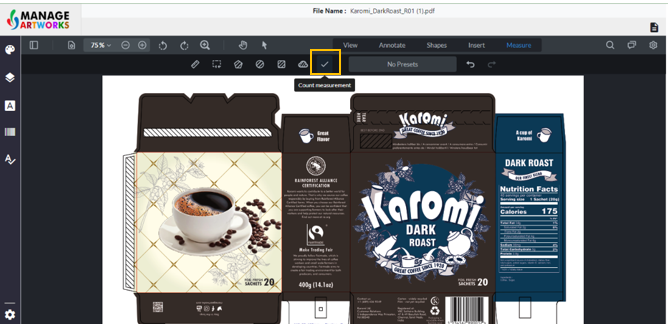  Create labels for similar items using count tool