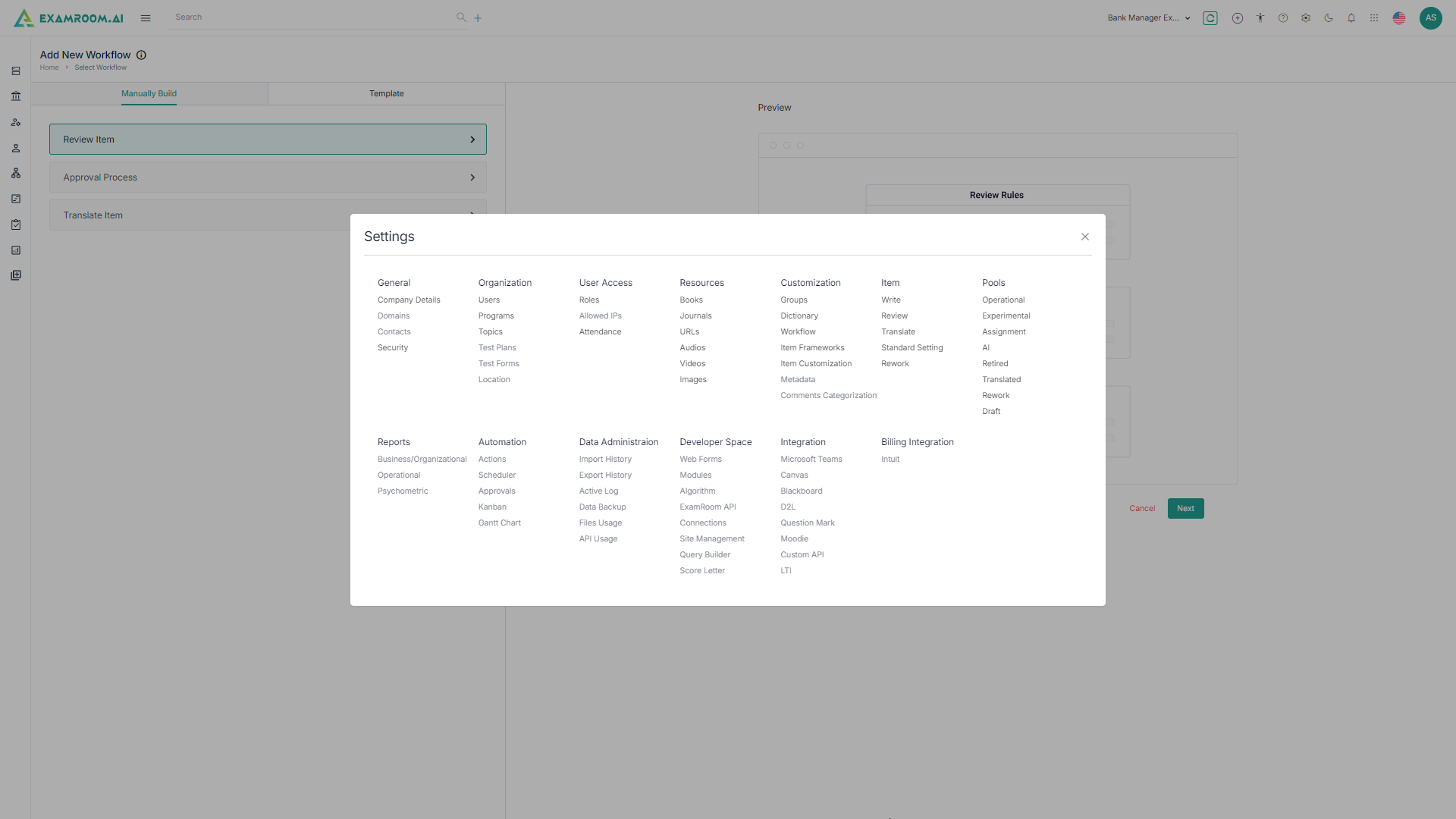 Add New URLs - Item Bank Self - Help Guides