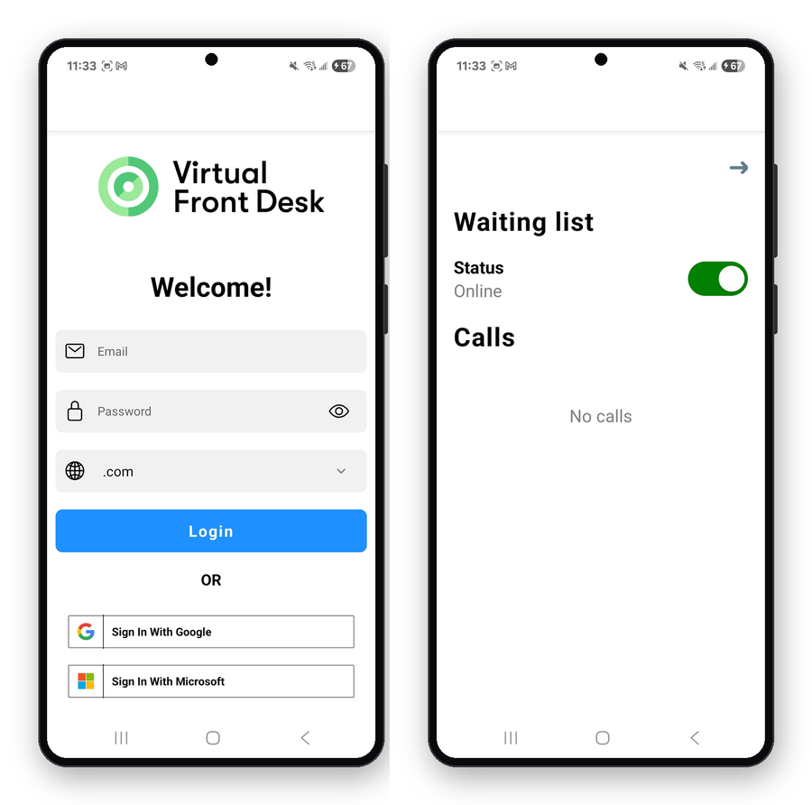 Sign in, then check that your status is Online