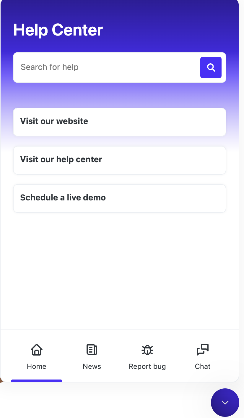 Life Ring Button Overview - Product Fruits Help Center